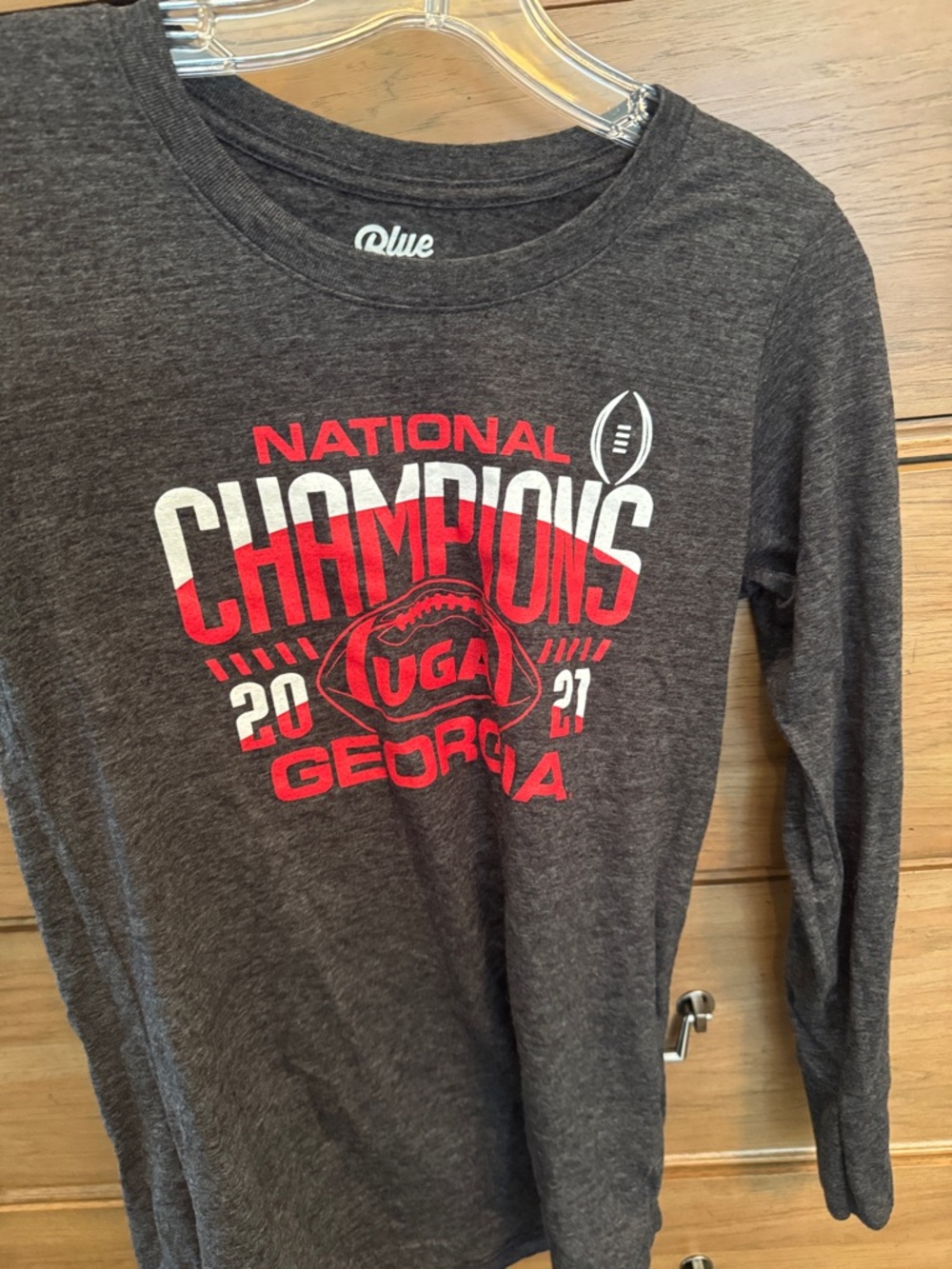 UGA Georgia bulldogs national champion long sleeve